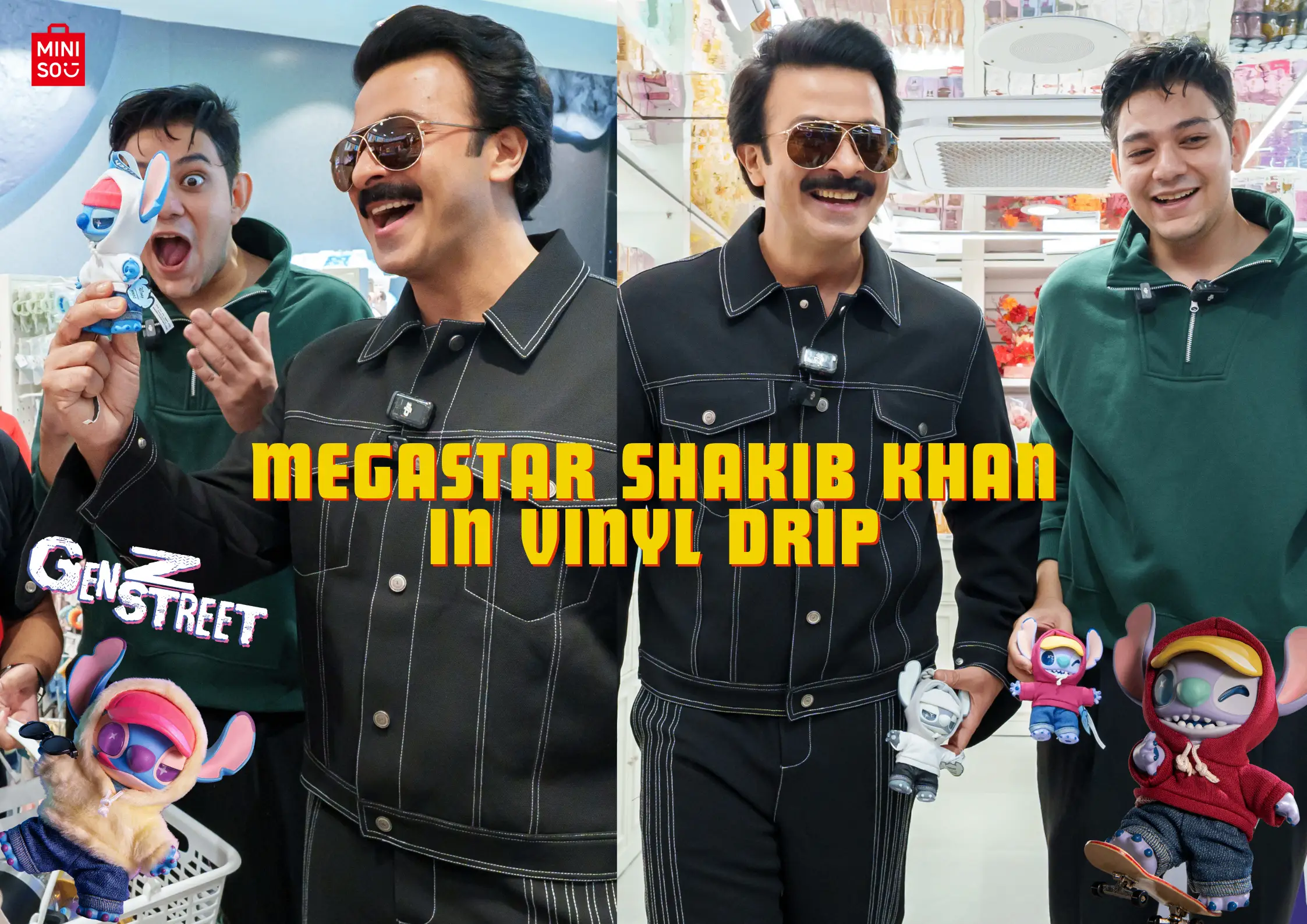 Megastar Shakib Khan In Vinyl Drip